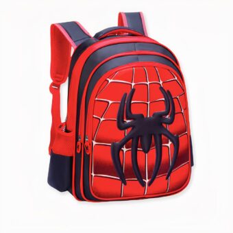 Mochila Spiderman - Mochila escolar Mochila blanca y negra. Buena calidad y muy de moda.