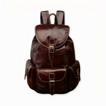 Esta mochila de cuero vintage multibolsillos es muy actual y está de moda. Una mochila de cuero disponible en varios colores para adaptarse a su estilo y gusto. Tiene capacidad para un portátil de 13 pulgadas.