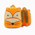 Mochila de felpa de zorro, Mochila infantil Mochila escolar. Buena calidad y muy de moda.