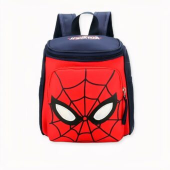 Mochila infantil Spiderman, de buena calidad y muy actual.