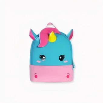 Descubra esta magnífica mochila infantil de unicornio en 3D rosa y azul, que será una adorable compañera para su hijo. Esta encantadora mochila permitirá a su hijo llevar todos sus útiles escolares o llevarse sus juguetes Esta mochila infantil de unicornio en 3D es la compañera ideal de los pequeños aventureros.