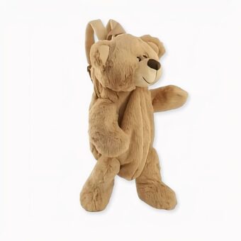 Mochila infantil osito de peluche - Beige - Osito de peluche.