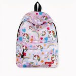 Mochila rosa unicornio y arco iris y otros colores disponibles
