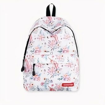 Elija esta mochila de unicornios y flores. Viva en el mundo mágico de los unicornios cada día con esta maravillosa mochila. Una mochila escolar o de viaje con correas ajustables que se adapta tanto a niños como a adultos.