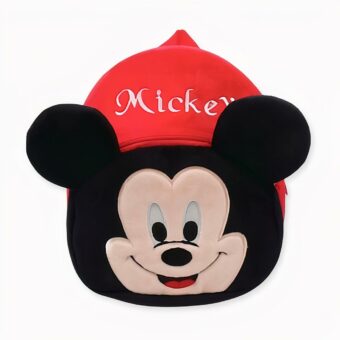 Mochila de peluche Mickey - Mochila escolar Mickey el ratón