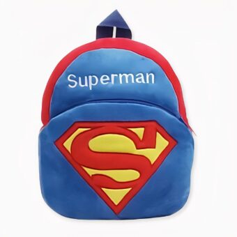 Mochila de felpa Superman, mochila escolar, de buena calidad y muy de moda.