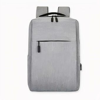 Mochila de tela para ordenador con carga USB - Gris - Sony PlayStation 5 Playstation 4