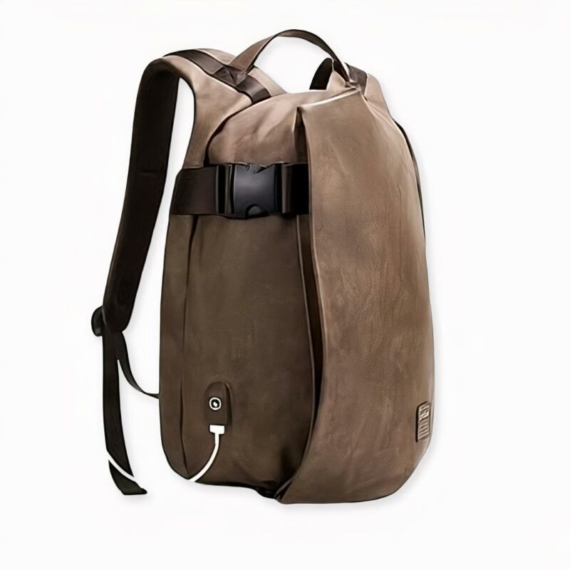 Sac_à_dos_spécial_ordinateur_15_pouces_2 Mochila para ordenador de 15" - Marrón - Mochila escolar Mochila para portátil