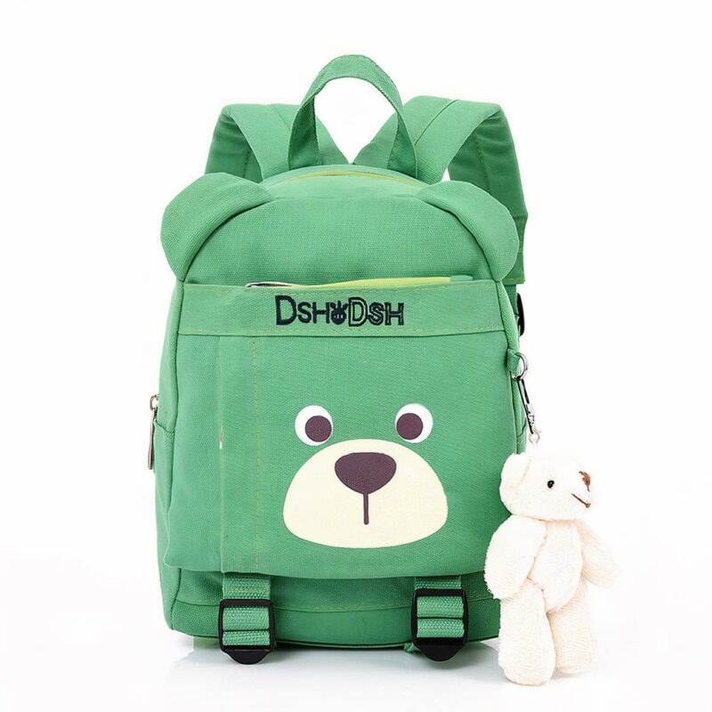 Mochila Osito Teddy - Verde - Mochila escolar Mochila para niños