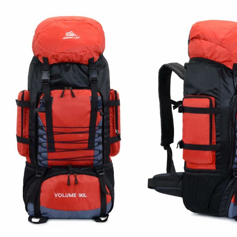 Mochila de senderismo grande - Roja - Mochila Mochila de senderismo