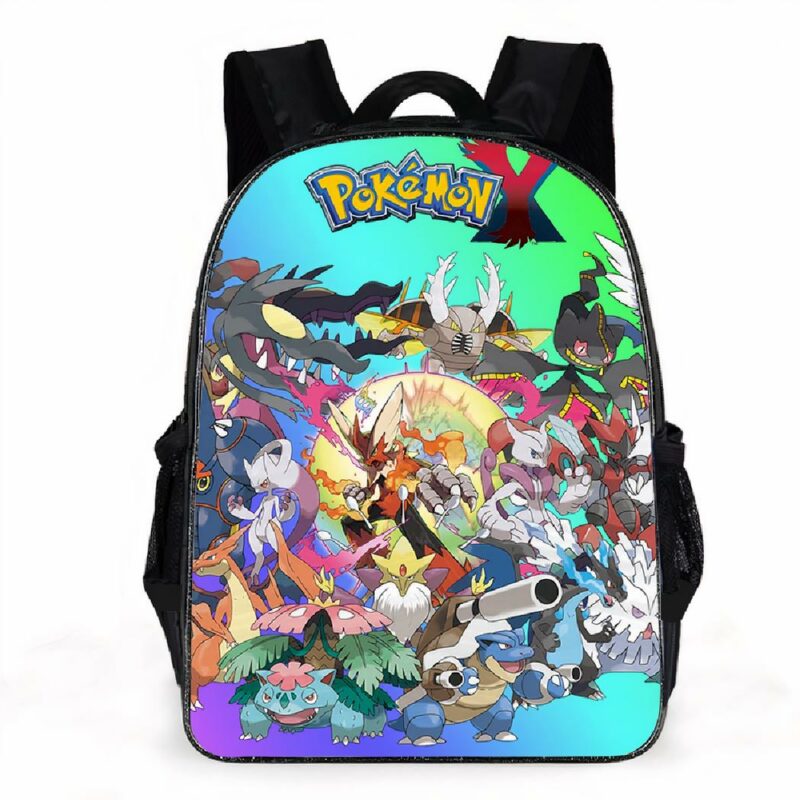 Mochila universo Pokemon - Verde - Pokemon X y Y Pokemon Ultra Sol y Ultra Luna