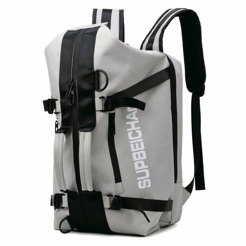 Mochila deportiva multifuncional - Gris - Bolsa mochila