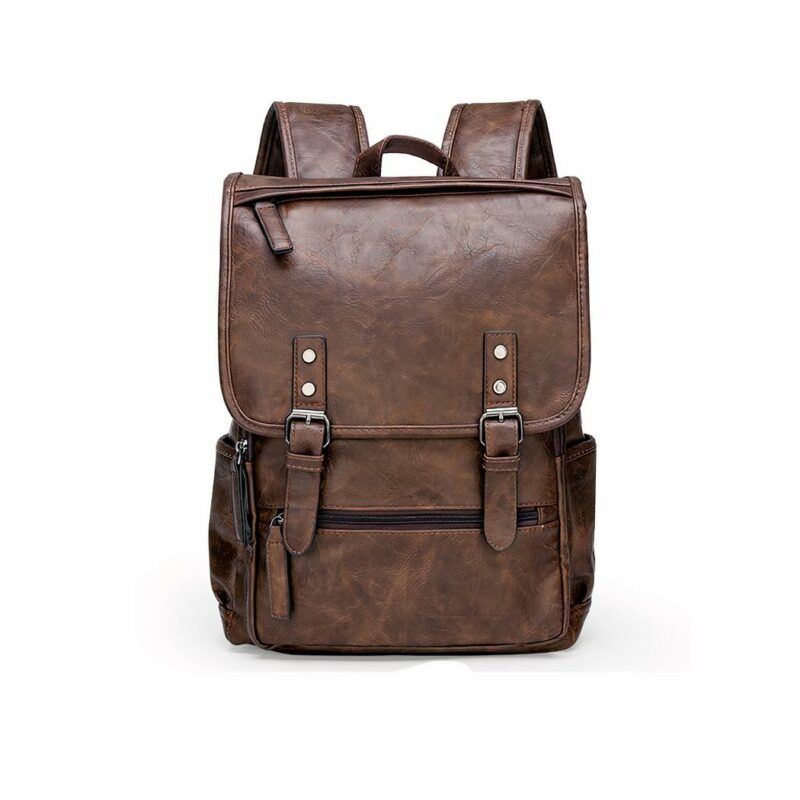 Mochila de cuero