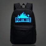 Mochilas Fortnite que brillan en la oscuridad - Negro - Mochila Fortnite