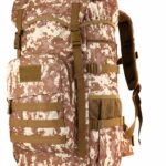Mochila militar de senderismo - Roja - Bolsa mochila
