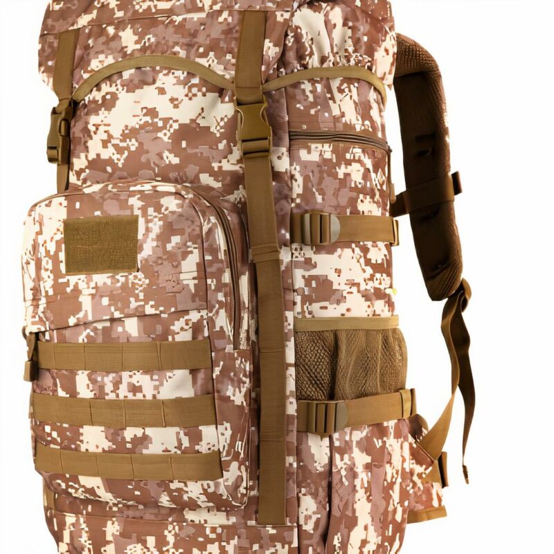 Mochila militar de senderismo - Roja - Bolsa mochila