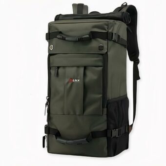 Esta mochila de viaje de gran capacidad es perfecta para viajes de varios días. La bolsa está disponible en dos capacidades, 40 y 50 litros. La bolsa de 40 litros se abre hacia un lado y la de 50 litros se abre por completo. Una bolsa polivalente y multiusos con muchos bolsillos.