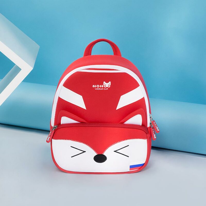 Mochila pequeña Fox - Roja - Bolso Mochila escolar