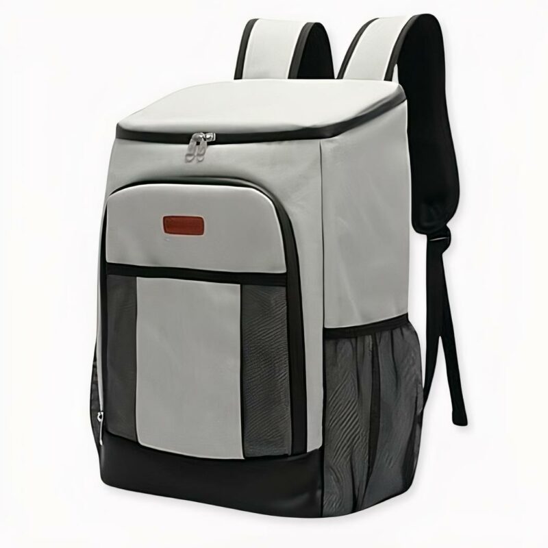 Mochila nevera impermeable estilo militar - Gris - Una bolsa nevera