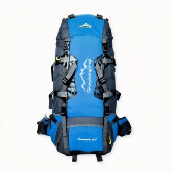 ¡Lo tiene todo! Nuestra mochila de senderismo de 80L no sólo es grande También está diseñada y organizada para hacerle la vida más fácil. Es fácil mantenerla organizada con todos sus bolsillos (laterales, cintura, delanteros...) ¡y ganchos a su disposición!