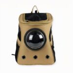 Descubra esta magnífica mochila grande con cápsula espacial para mascotas. Es perfecta para transportar perros o gatos de tamaño pequeño o mediano. Ya sea para un paseo corto o un viaje largo, su compañero viajará cómodo y seguro dentro de esta bolsa.