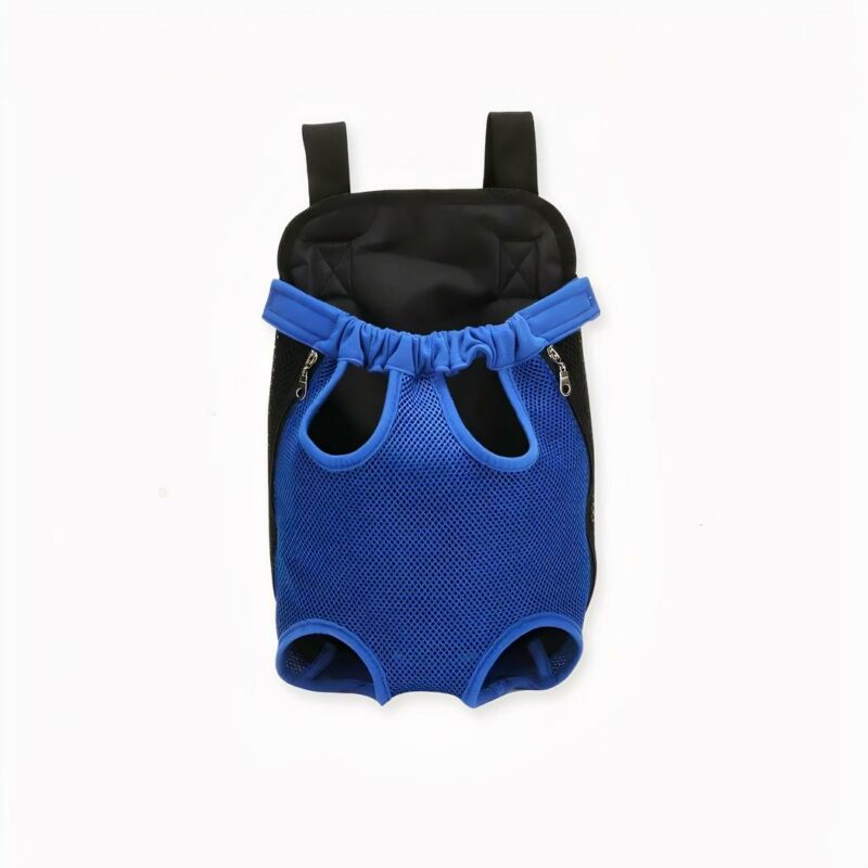Déjese seducir por esta bonita mochila canguro ajustable para perros. Podrá llevar a su perro por la ciudad o por el monte con facilidad. Podrá sacar las patas al exterior gracias a los 4 orificios. Dependiendo del tamaño que elija, este transportín para perros puede soportar entre 2,5 y 9 kg.