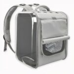 ¿A su gato le apetece pasear? Con esta mochila transpirable para gatos, podrá llevárselo a todas partes. Su diseño transpirable garantizará la comodidad y el bienestar de su mascota. Desde el interior de la bolsa, Minou podrá disfrutar del paisaje.