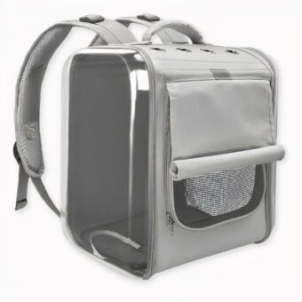¿A su gato le apetece pasear? Con esta mochila transpirable para gatos, podrá llevárselo a todas partes. Su diseño transpirable garantizará la comodidad y el bienestar de su mascota. Desde el interior de la bolsa, Minou podrá disfrutar del paisaje.