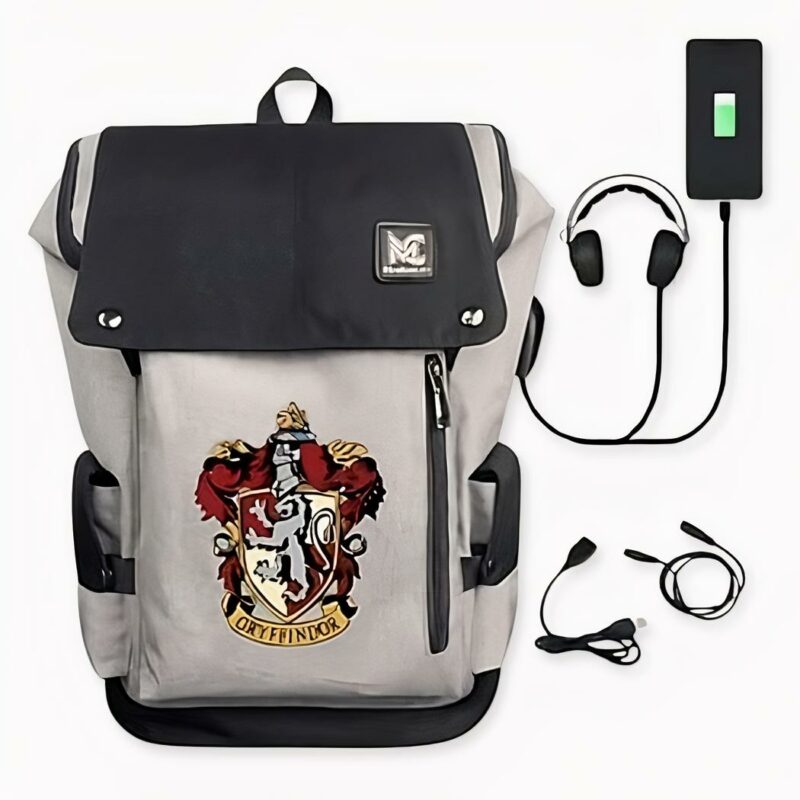 Mochila Harry Potter 4 casas - Roja. Buena calidad y muy a la moda.