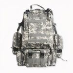 Mochila táctica de viaje - Gris militar - Mochila táctica militar