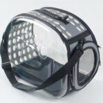 Bolsa de transporte transparente para perros y gatos - Gris, L - Perro Gato