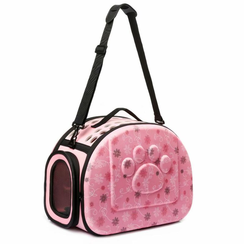 Bolso bandolera para perro - Rosa, M - Dog Cat