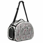 Bolso bandolera para perros - Gris, M - Dog Cat