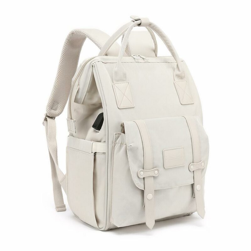 Mochila para bebé con puerto de carga USB - Gris - Bandolera Bolsa