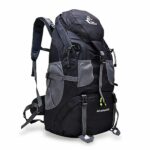 Mochila de senderismo, 50L - Negra - Mochila de senderismo Mochila