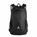 Mochila deportiva ligera y plegable - Negra - Senderismo Naturaleza Senderismo