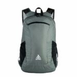 Mochila deportiva ligera y plegable - Gris - Mochila Mochila de senderismo