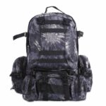 Mochila táctica de viaje - Negro militar - Bolsa mochila