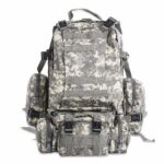 Mochila táctica de viaje - Gris militar - Mochila táctica militar