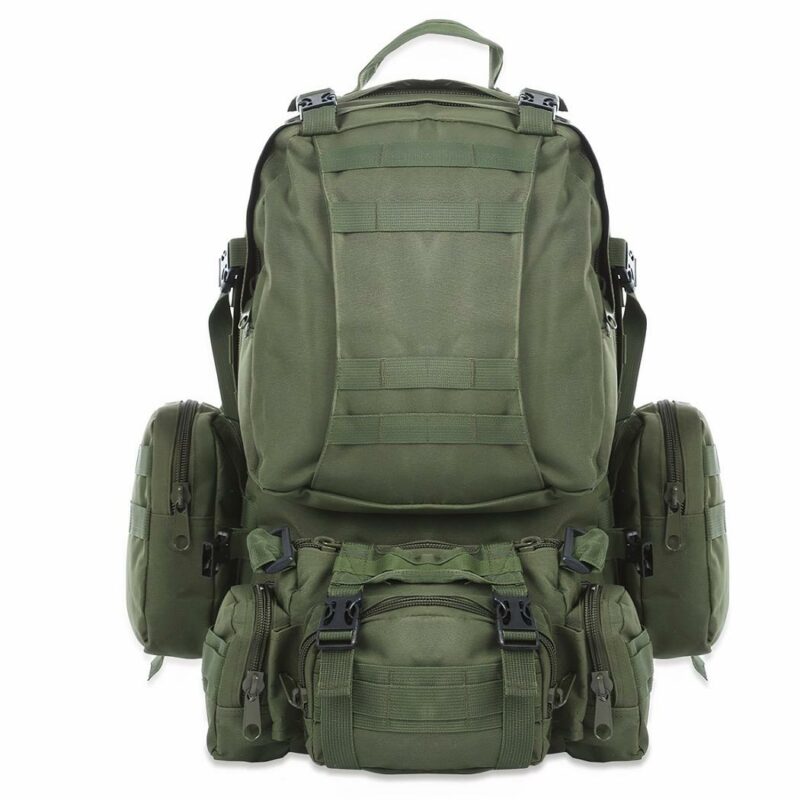 Mochila táctica de viaje - Verde - Mochila Mochila de senderismo