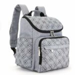 Mochila para cochecito de bebé - Gris - Bolso cambiador de pañales