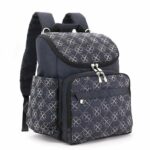 Mochila para cochecito de bebé - Negra - Bolso cambiador de pañales