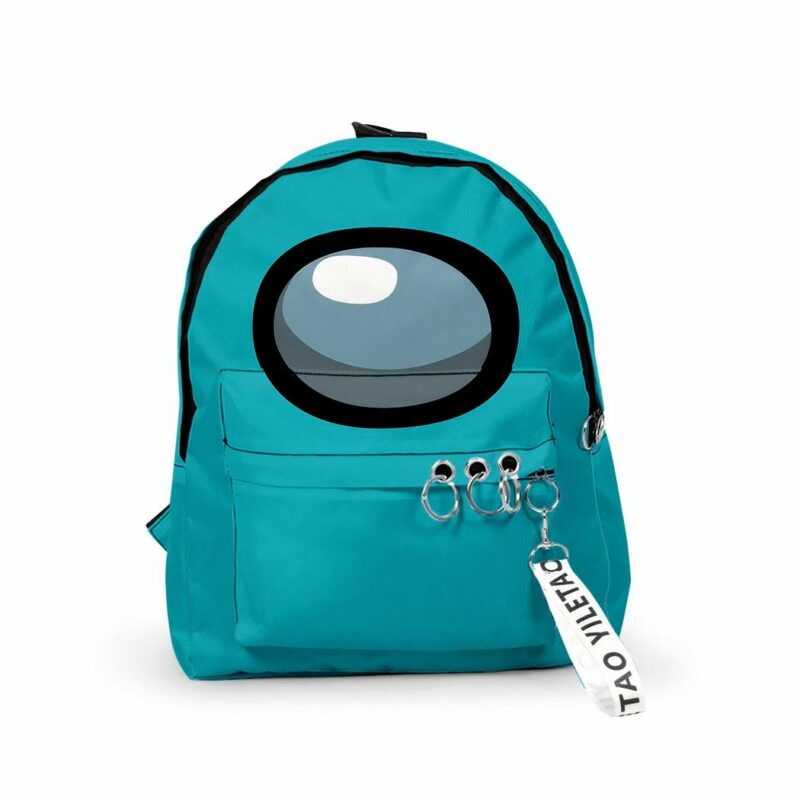 Mochila infantil Among Us - Azul - Mochila Among Us