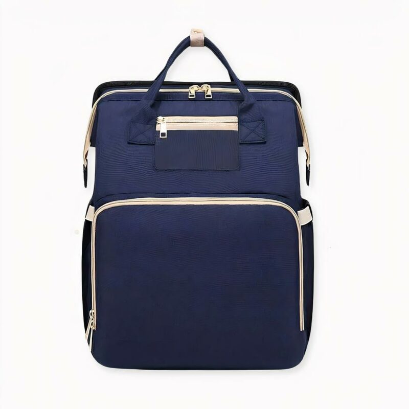 No hay necesidad de cargar con varias bolsas para que el bebé esté cómodo cuando usted está fuera de casa. Gracias a esta mochila equipada con una cama plegable con colchón de esponja, podrá garantizar a su hijo un sueño suave y confortable en cualquier lugar.