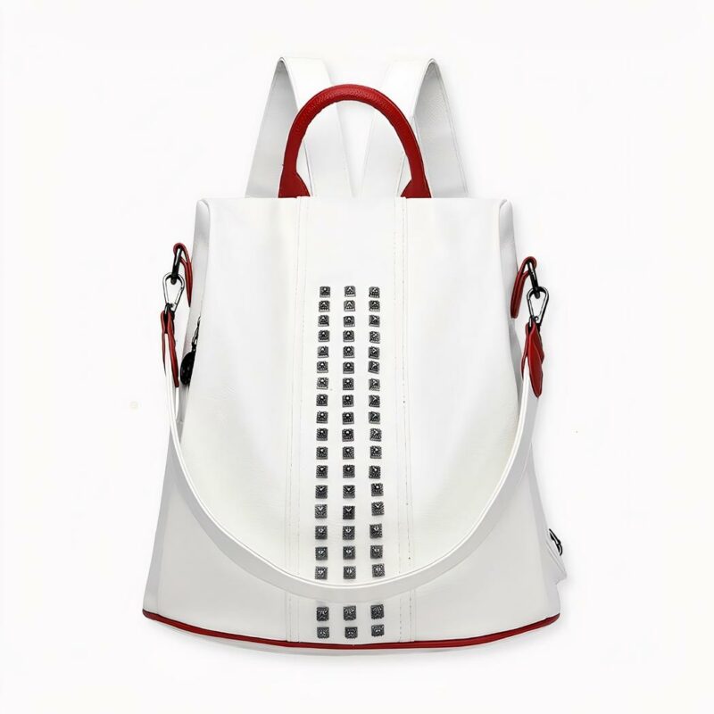 Descubra nuestra elegante mochila de poliéster para mujer. Está disponible en dos colores para darle más estilo. Tan práctica como a la moda, esta mochila le acompañará en todas sus actividades diarias, de día y de noche. En ella caben un iPad y todos sus efectos personales. ¡Depende de usted!