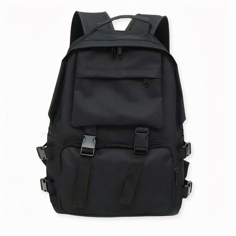 ¿Es usted fan del look preppy? ¡Entonces le encantará esta mochila de estudiante preppy! Esta clásica mochila negra de estilo retro le dará un aspecto limpio y sencillo. Le encantará llevarla todos los días al colegio o simplemente de paseo.