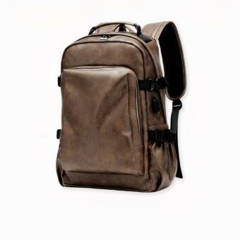 Viaje siempre con estilo y elegancia con nuestra nueva mochila de viaje multiusos retro ultracómoda. Sus imprescindibles estarán siempre a su espalda y al alcance de la mano.