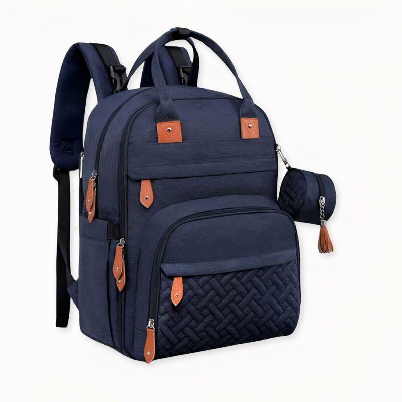 IMG_Sac à langer_multifonction_étanche_1F Haga que viajar con su bebé sea más cómodo con esta bolsa cambiador multifuncional e impermeable. Tan bonita como cómoda, esta mochila es el accesorio perfecto para viajar con el bebé. Está disponible en tres colores diferentes para todos los gustos.