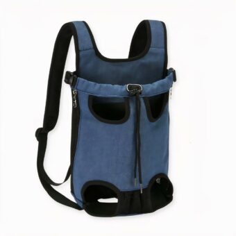 Esta bolsa de transporte para mascotas es muy fácil de usar y práctica para transportar a su pequeña bola de pelo donde quiera A la espalda o contra su pecho, ¡a su perro o gato le encantará ir con usted a todas partes!