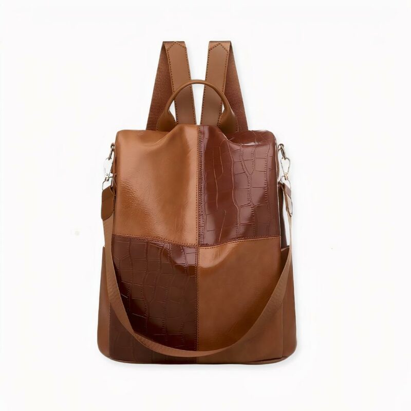 IMG_Sac_ý _dos_berlingot_vintage_cuir_synthétique ¡Nuestra mochila berlingot vintage de piel sintética es a la vez única y versátil! ¡Su aspecto retro y su increíble acabado harán que todos sus conjuntos destaquen! Disponible en 2 colores.